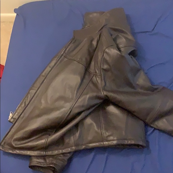 Jos a bank reserve leather jacket
